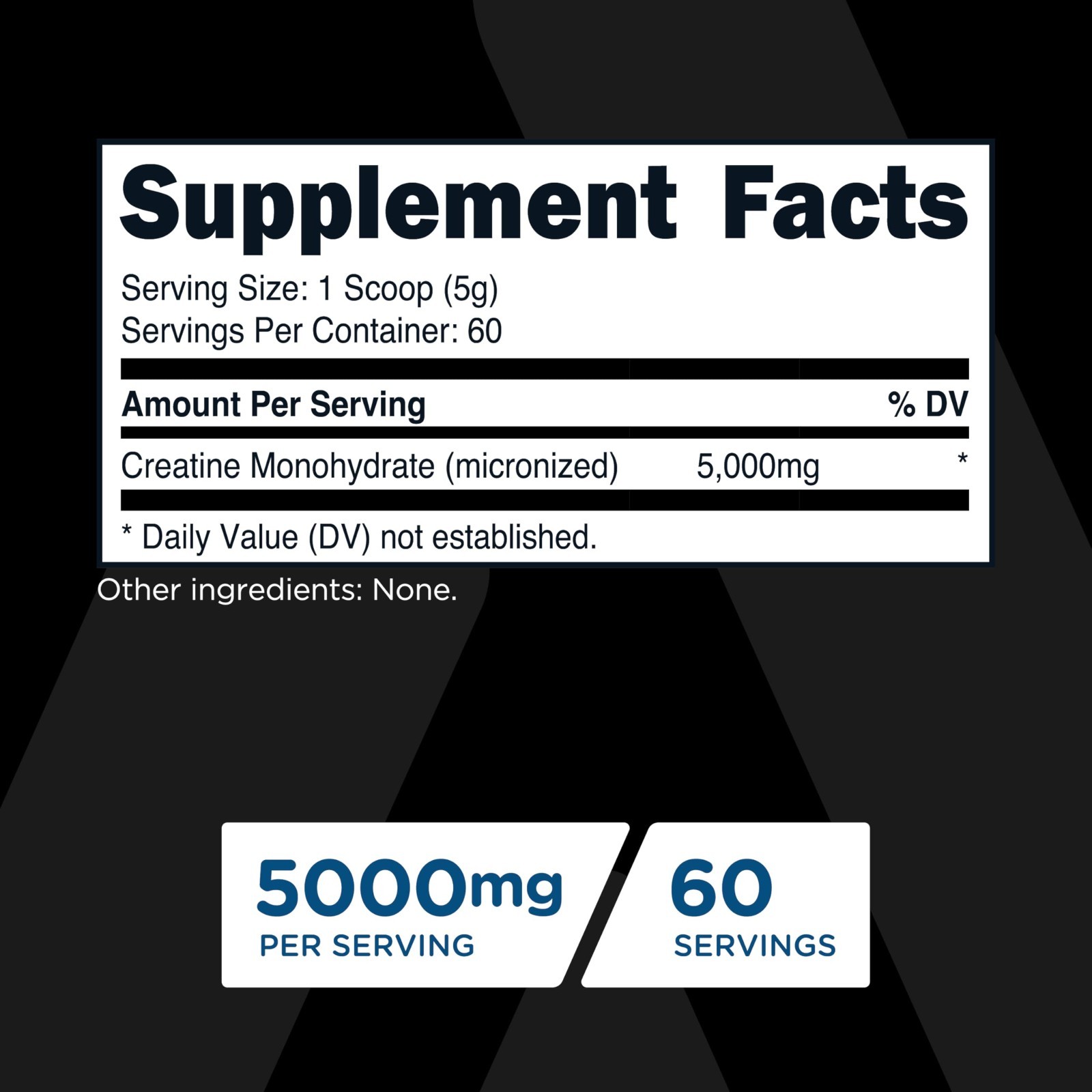 Micronized Creatine Monohydrate Powder 5000mg - Unflavored, 60 Servings, Boost E