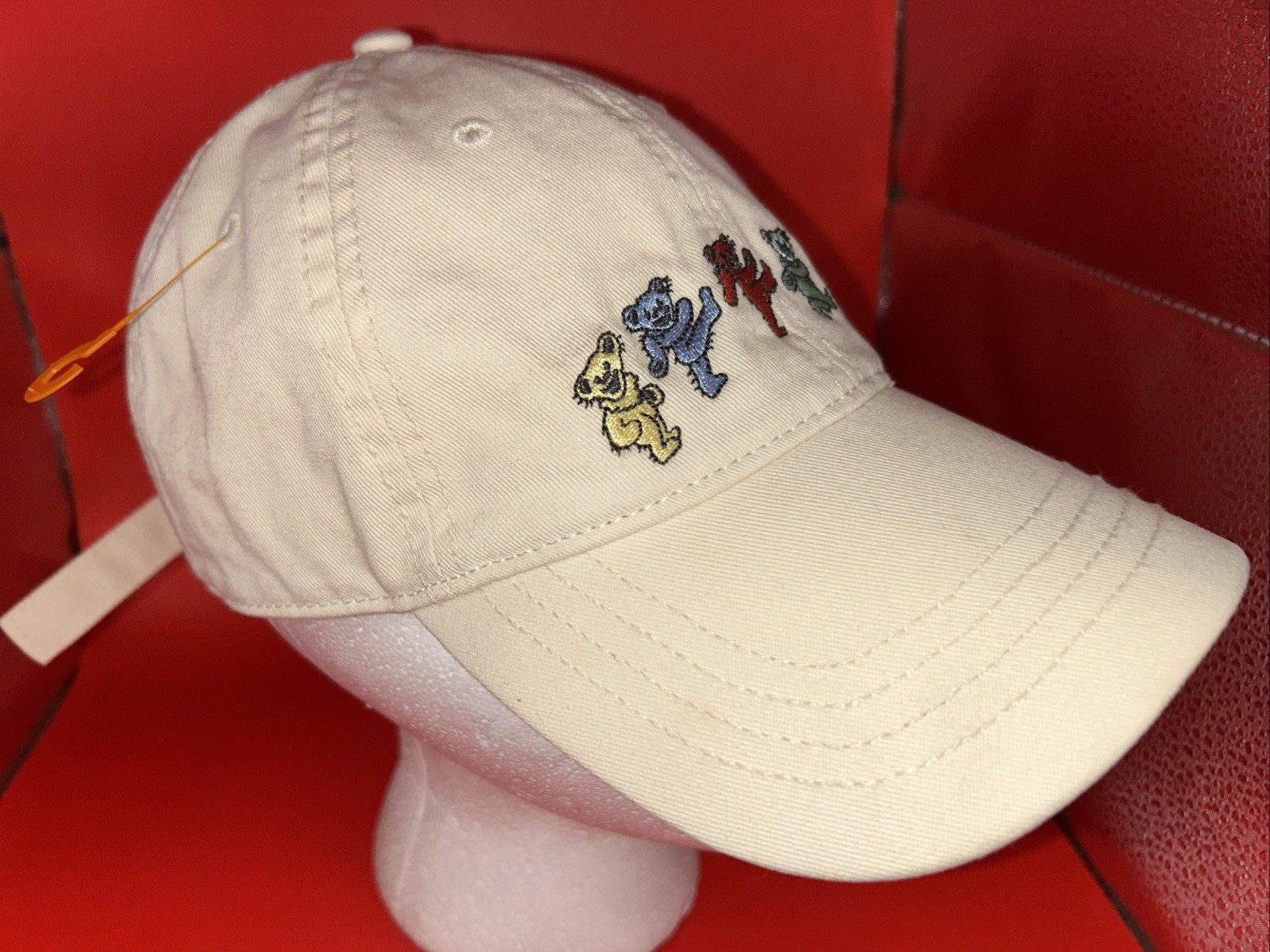 GRATEFUL DEAD Dancing Bears American Eagle Baseball Hat Cap Adjustable NWT