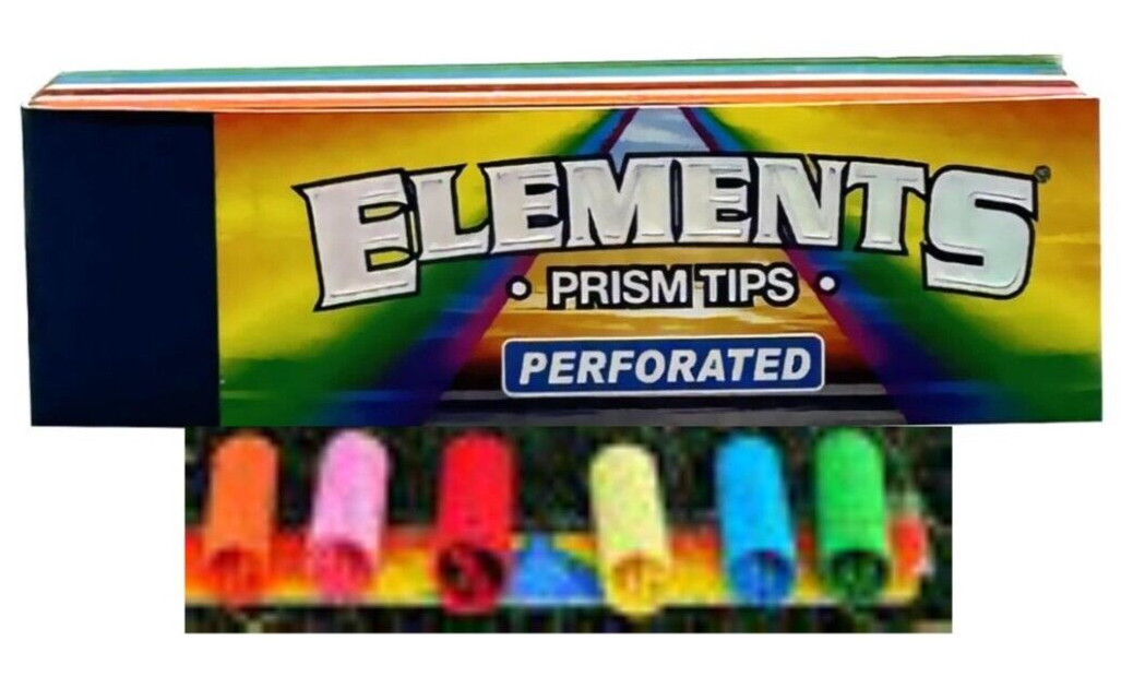 Elements Perforated  Prism Filter Tips 50/Pk Chlorine/Chemical Free USA SHIPPED