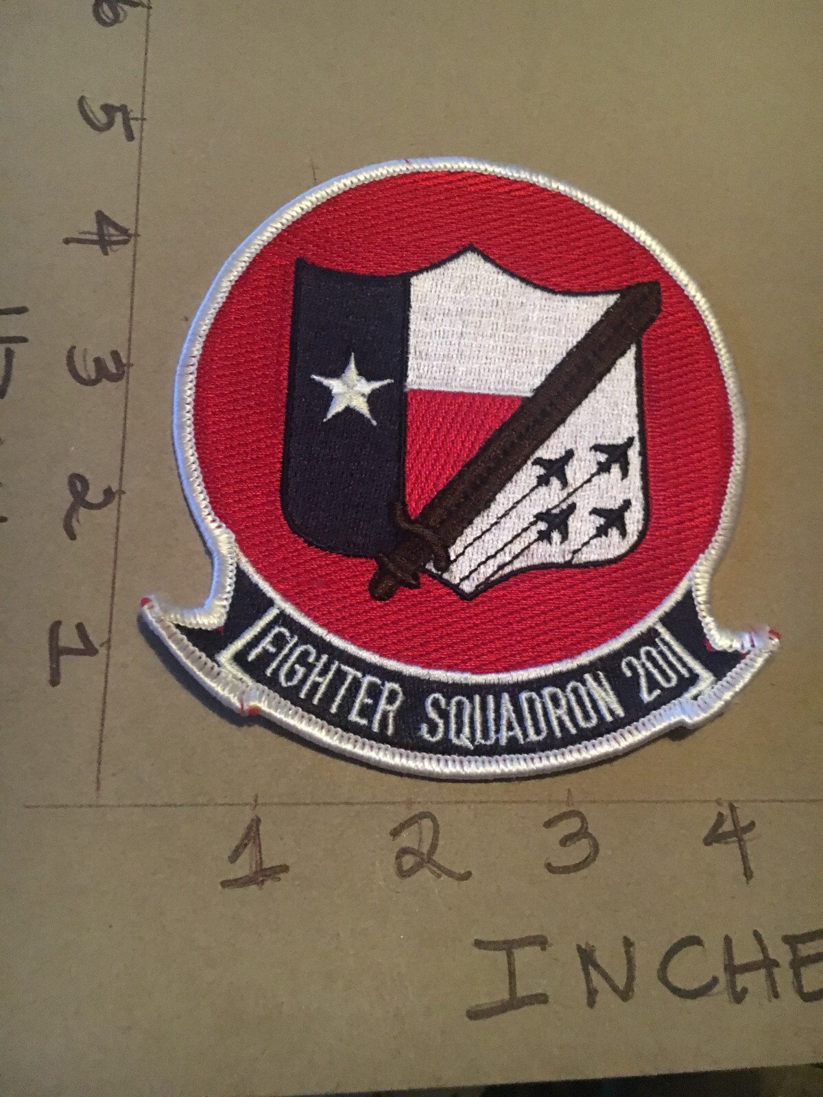US Navy Fighter Squadron 201 FA-201 patch 5/1/25
