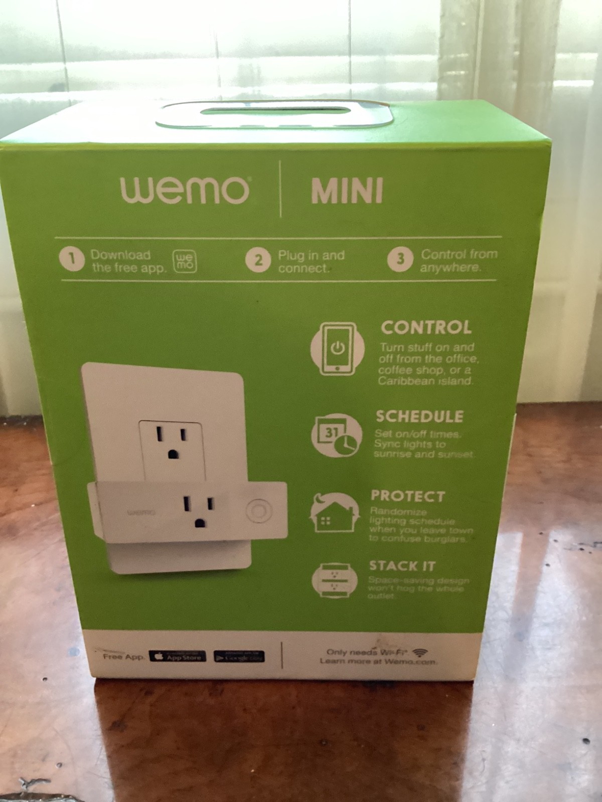 Belkin WEMO Smart Outlet Plug Wi-Fi Enabled -White Amazon Alexa-Google Asst-Nest