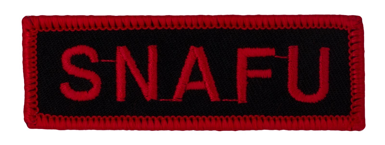 SNAFU Military Patch (386) 3" x 1" Embroidered Patch 40063