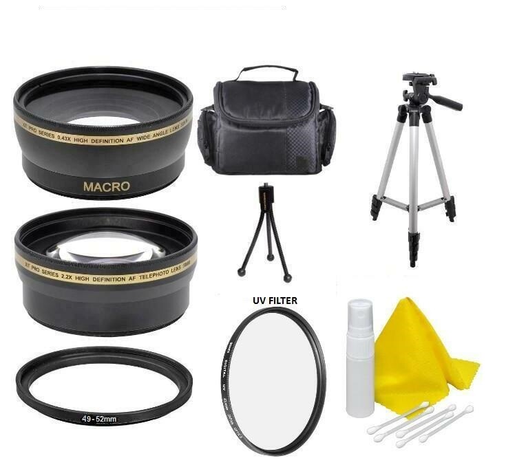 Accessory  Kit for Canon Vixia HF R800, HF R82, HF R80