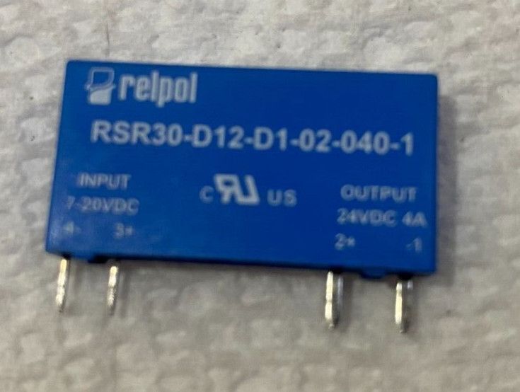 Relpol RSR30-D1-02-040 Solid state relay 24VDC 4A