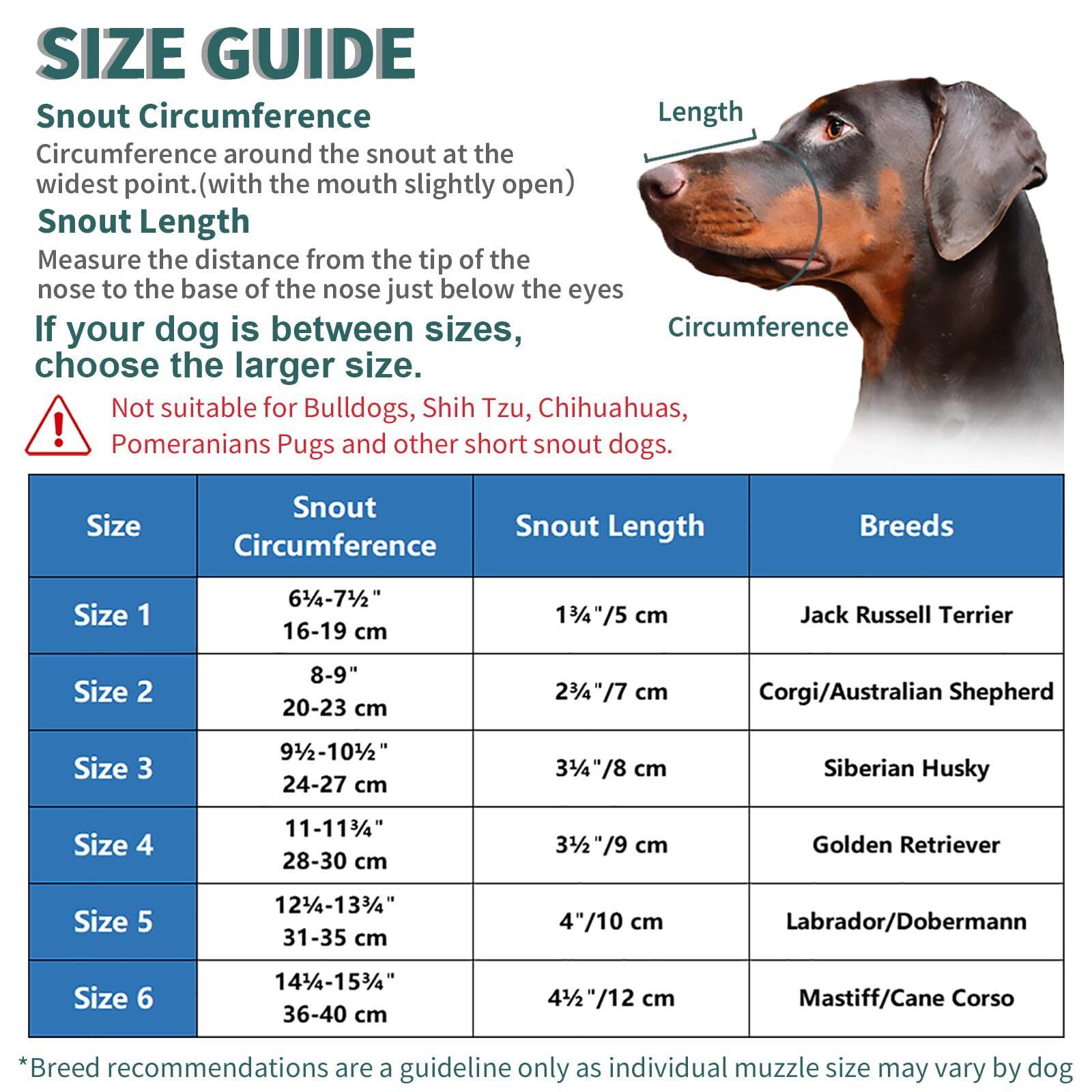 Dog Muzzle Basket Muzzle Anti Biting Chewing Sturdy Lightweight Muzzle Allows...
