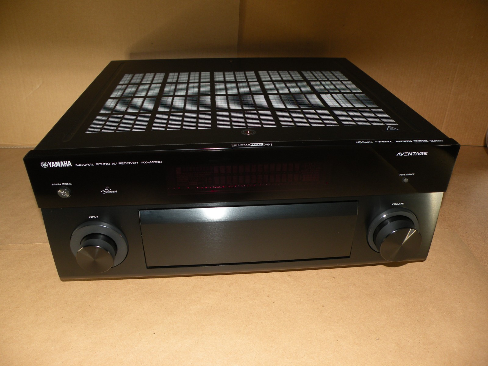 Yamaha RX-A1030 7.2 A/V Receiver AM/FM Tuner HDMI Phono  490W READ DESCRIPTION