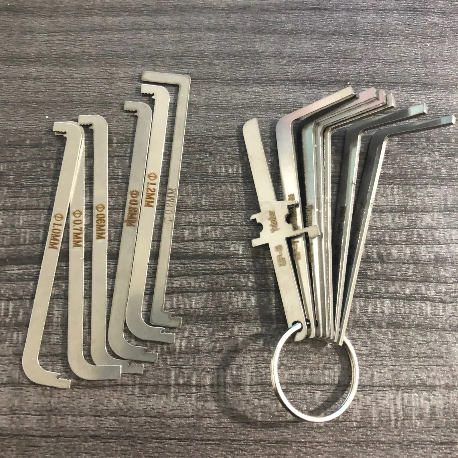 13pcs Turning Tool Lock Tension Wrenches Locksmith Pick Tool New