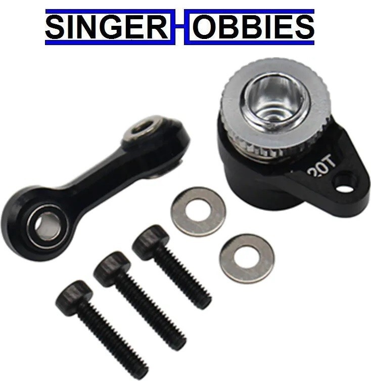 Hot Racing GRM48SH20T CNC Aluminum 20T Servo Saver ARA340203 Grom HH
