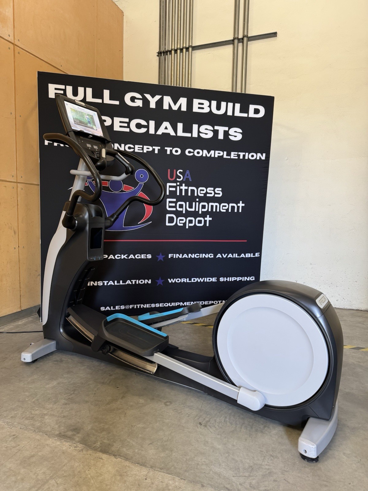 Precor EFX 883 Lower Body Elliptical P82 Console