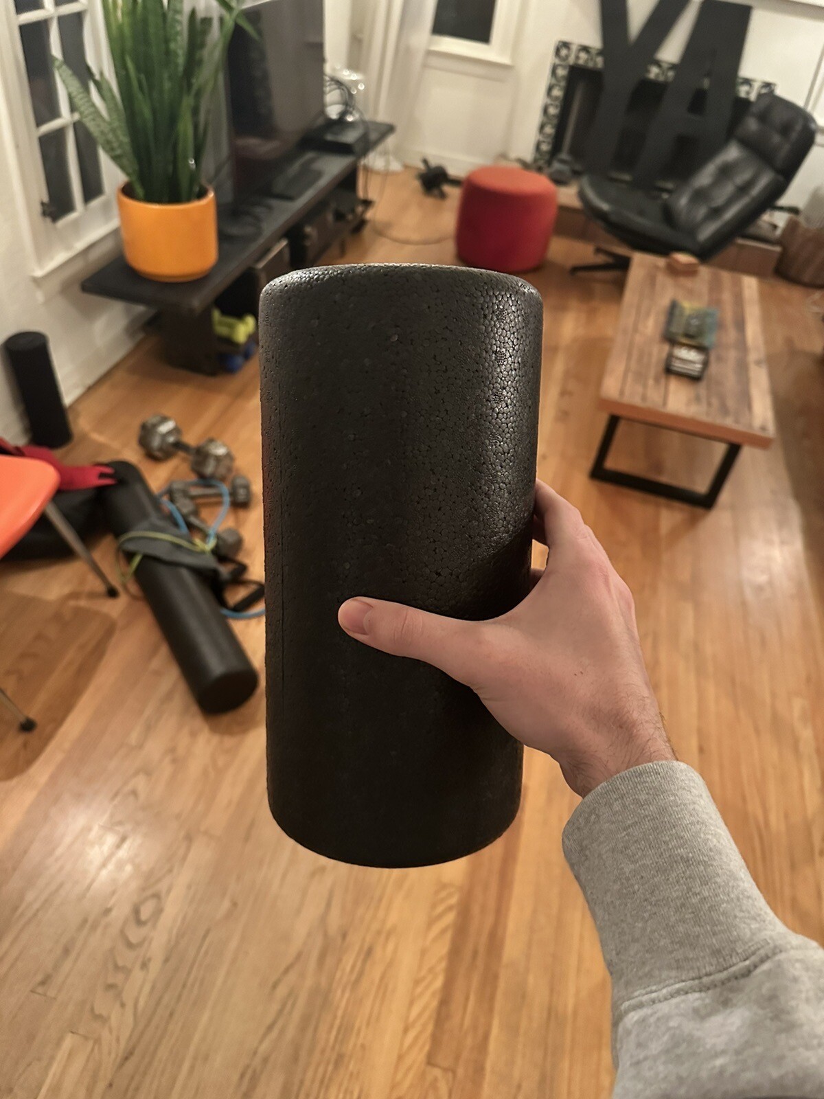One Spiked Roller, One Regular Foam Roller, And A Foot Roller!