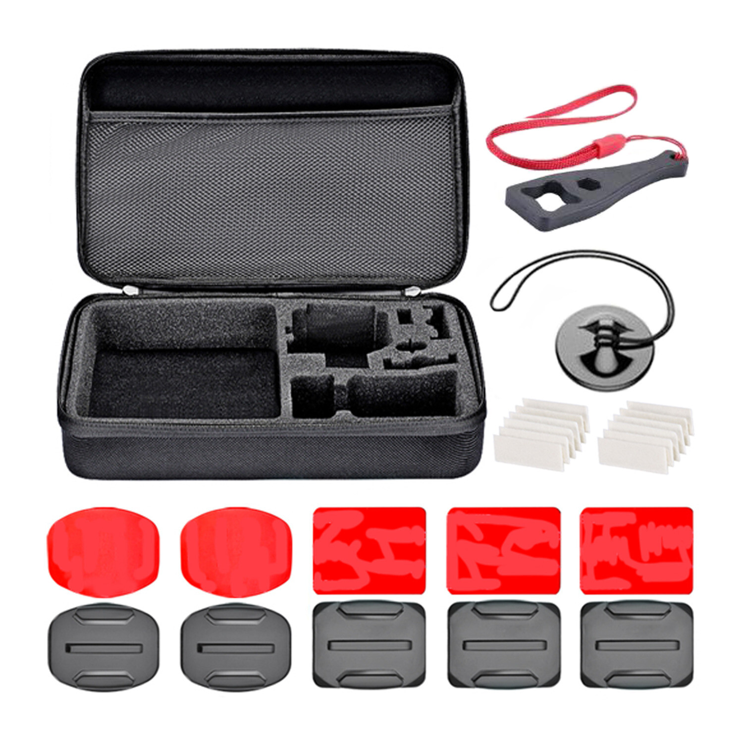Koah 50-In-1 Action Camera Accessory Kit Compatible with GoPro