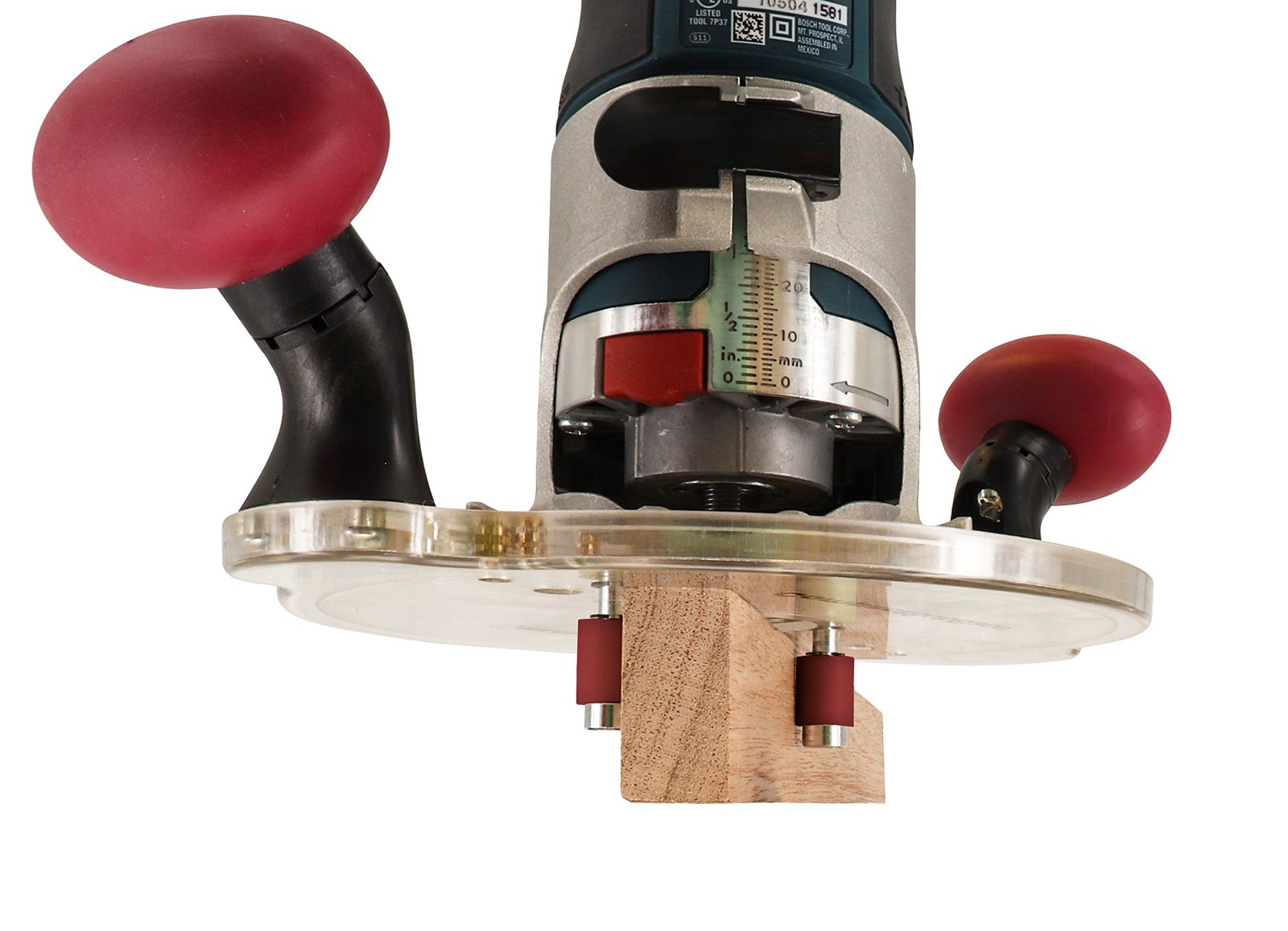 1225 CompactSubBase - Adjustable Universal Router Base Plate with Rotational ...
