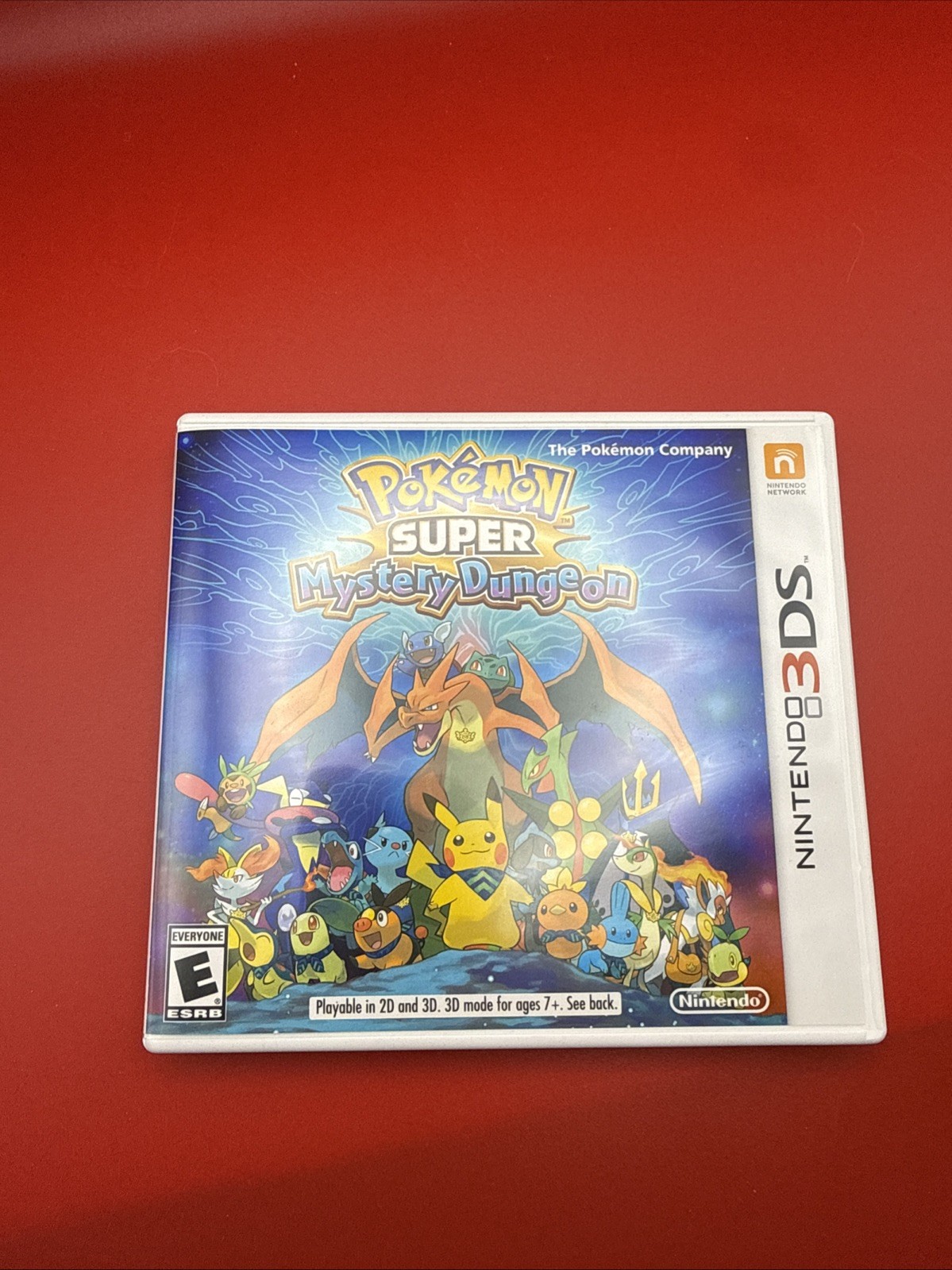 Case & inserts Only: Pokemon Super Mystery Dungeon Nintendo 3DS NO GAME
