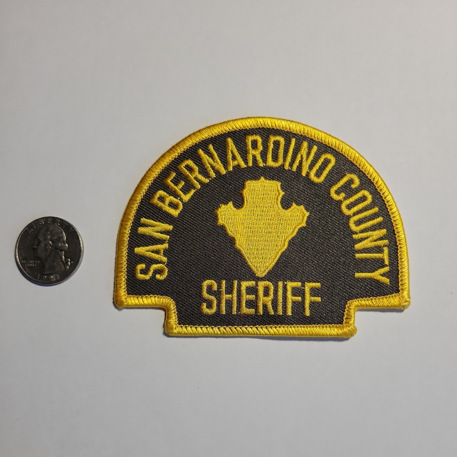 SAN BERNARDINO COUNTY CALIFORNIA, CA, SHERIFF PATCH