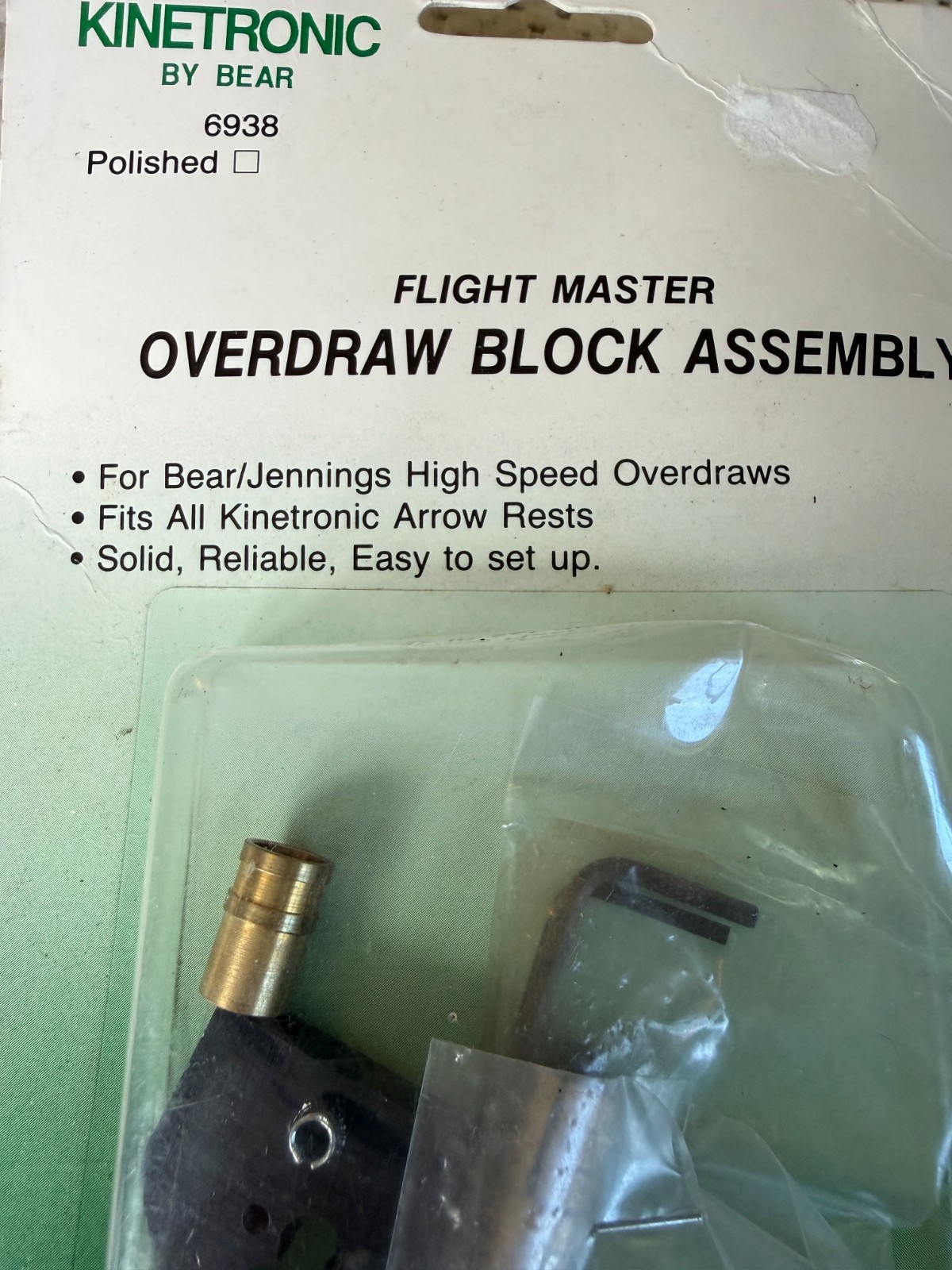 Bear Archery Kinetronic 6938 Overdraw Black Assembly