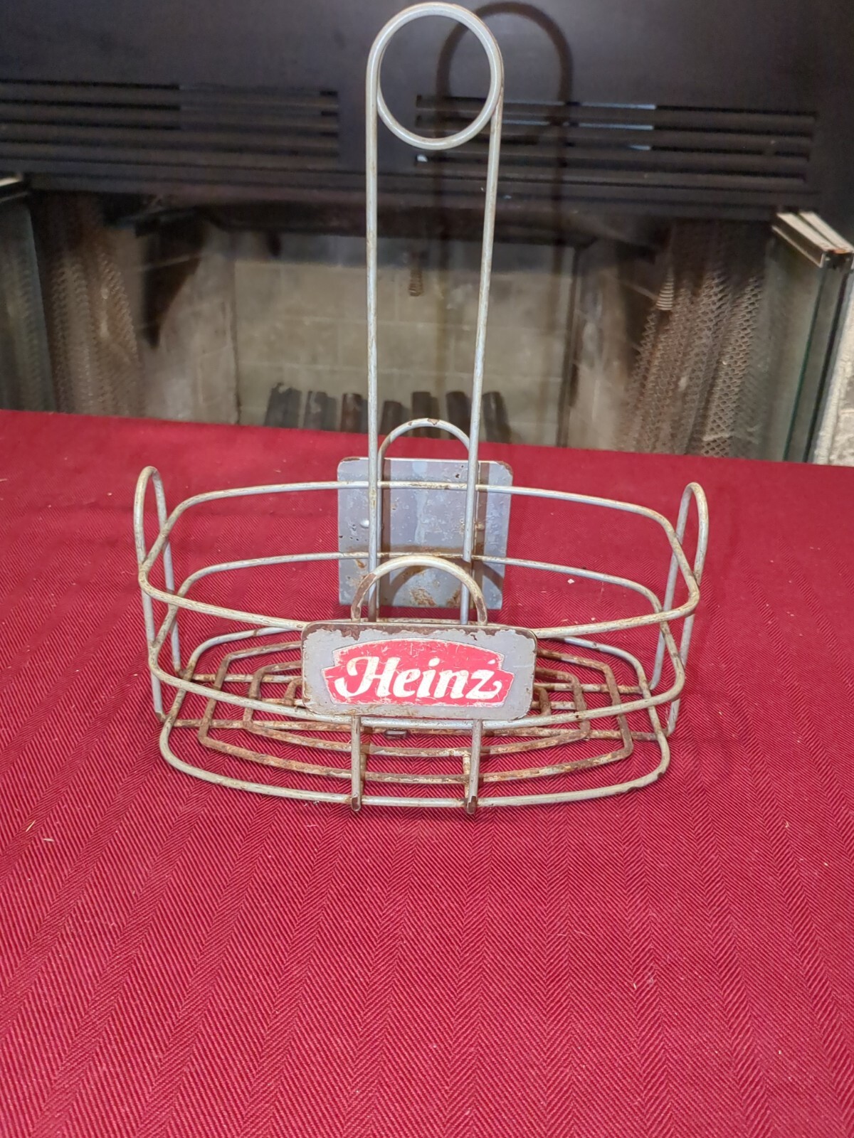 Heinz Restaurant Wire Basket Condiment Caddy Menu Holder