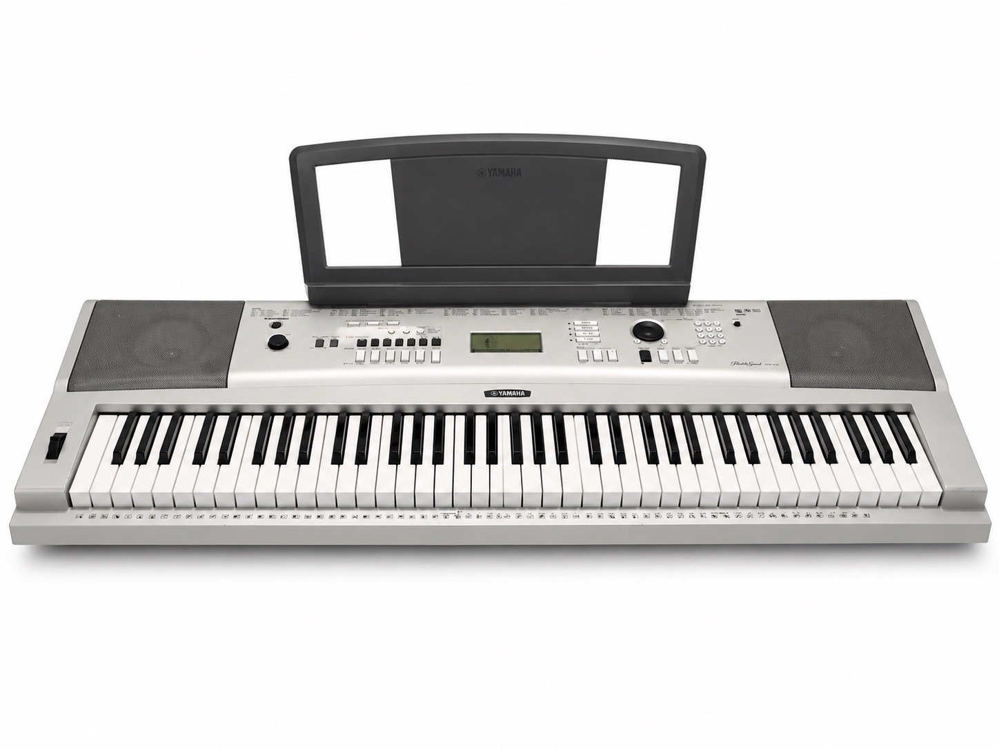 Yamaha Portable Grand Piano DGX-230 Piano Electronic Keyboard 76 Keys Clean