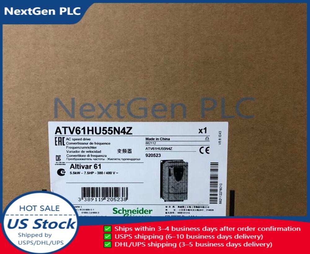 1 PCS NEW SCHNEIDER ATV61HD55N4Z Inverter