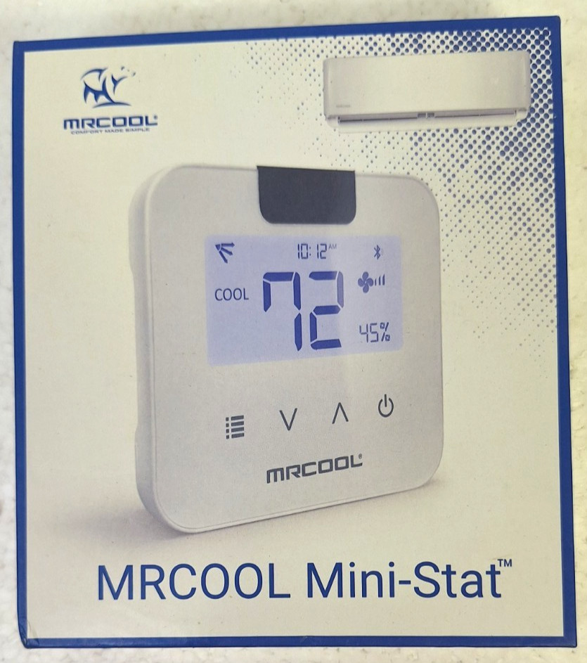MRCOOL Mini-Stat Programmable WiFi Thermostat for Ductless Mini Split ~ SEALED