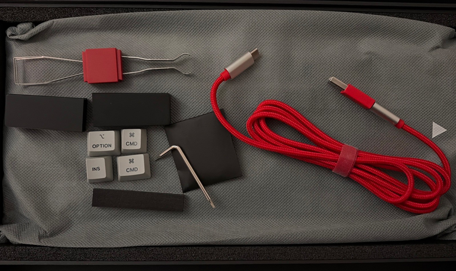 OnePlus 81 Pro QMK/VIA Custom Mechanical Keyboard (Winter Bonfire)