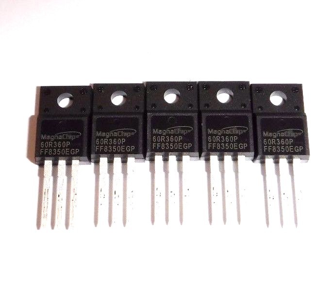 60R360P  MMF60R360P (5x)  600V 0.36Ω N-channel MOSFET TO-220