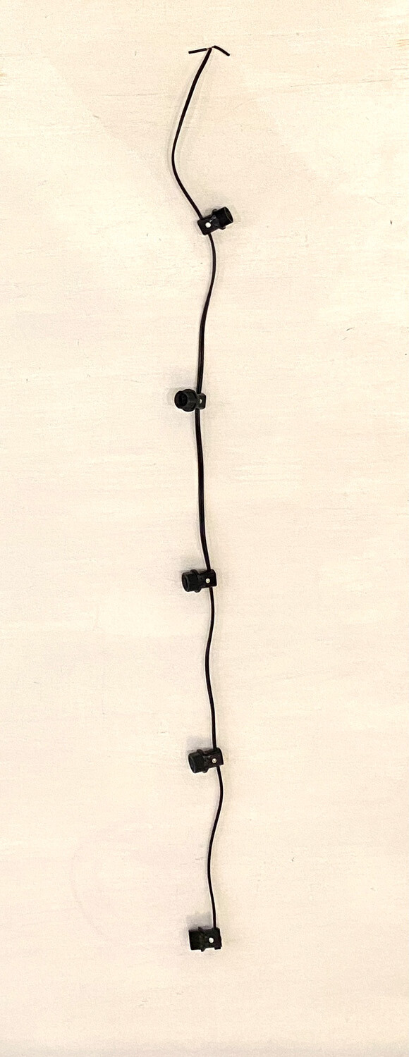 CANDELABRA ~ E12 Socket ~ 5-LIGHT ~ HARNESS LIGHT STRING SET