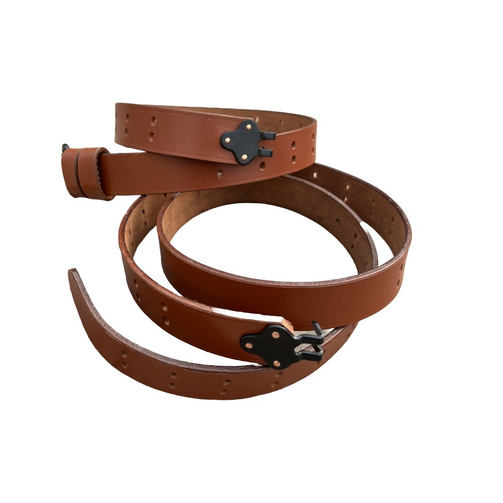 WW2 1941 Pattern M1 Garand Leather Steel Fitting Brown