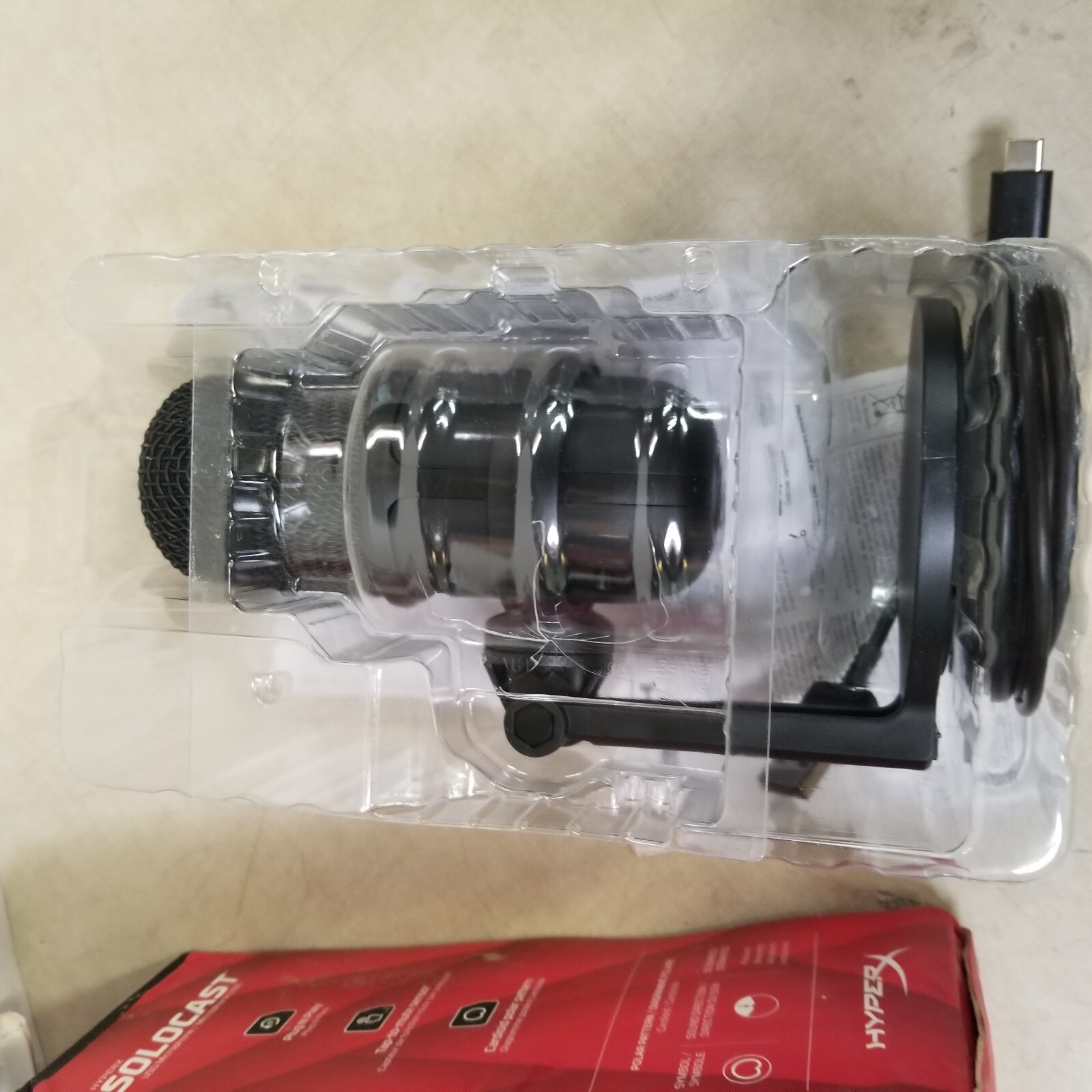 HyperX SoloCast USB Gaming Microphone - Black (4P5P8AA)