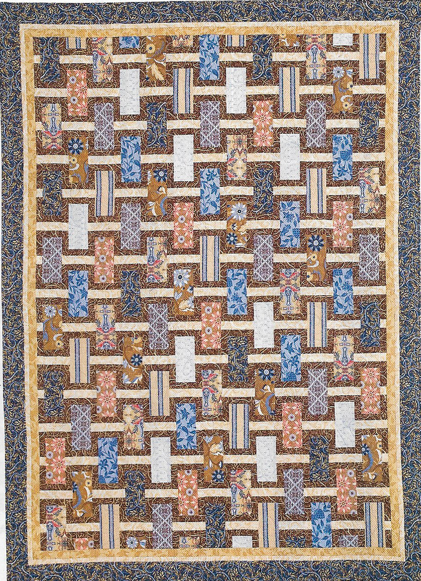 Cafe' Mocha Quilt quilting pattern instructions