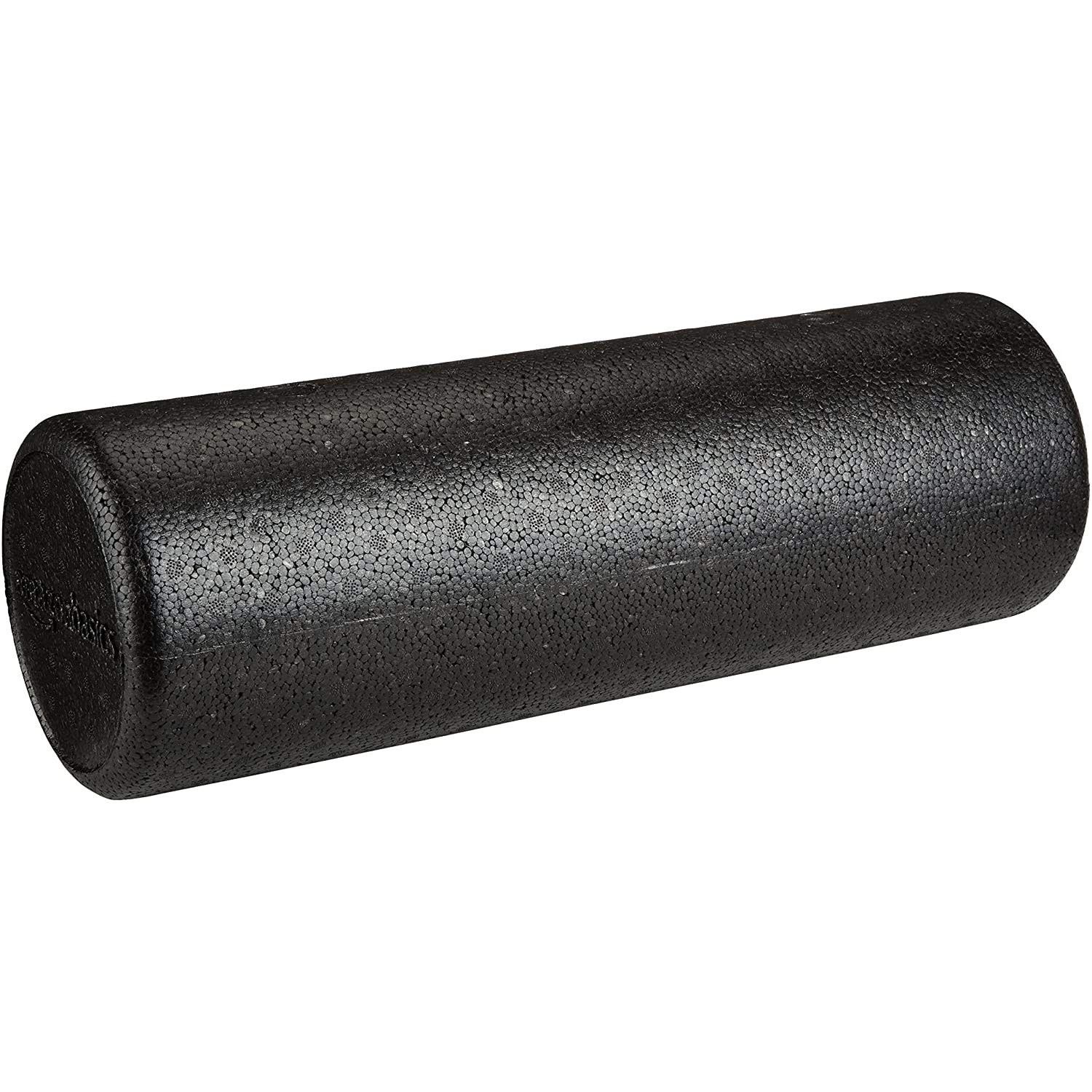 Amazon Basics High-Density Foam Roller for Exercise and 18 Inch, Black