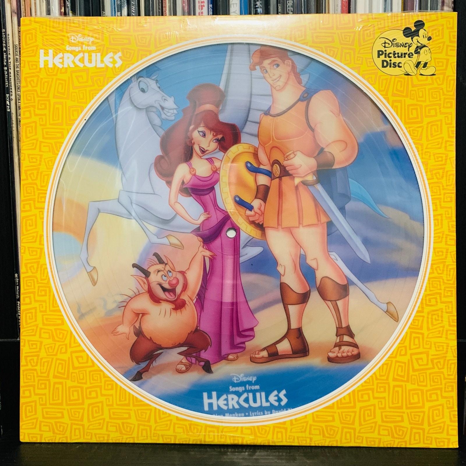 Songs from Hercules Disney Soundtrack Picture Disc Vinyl LP New Sealed OST