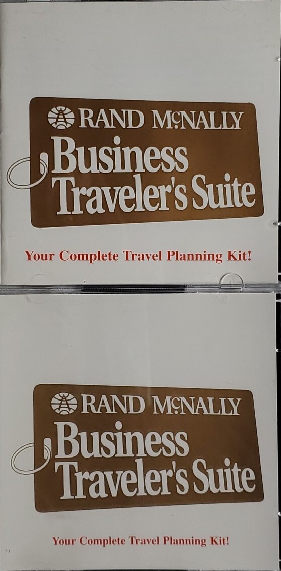 Rand McNally Business Traveler's Suite Your Complete Travel Planning Software