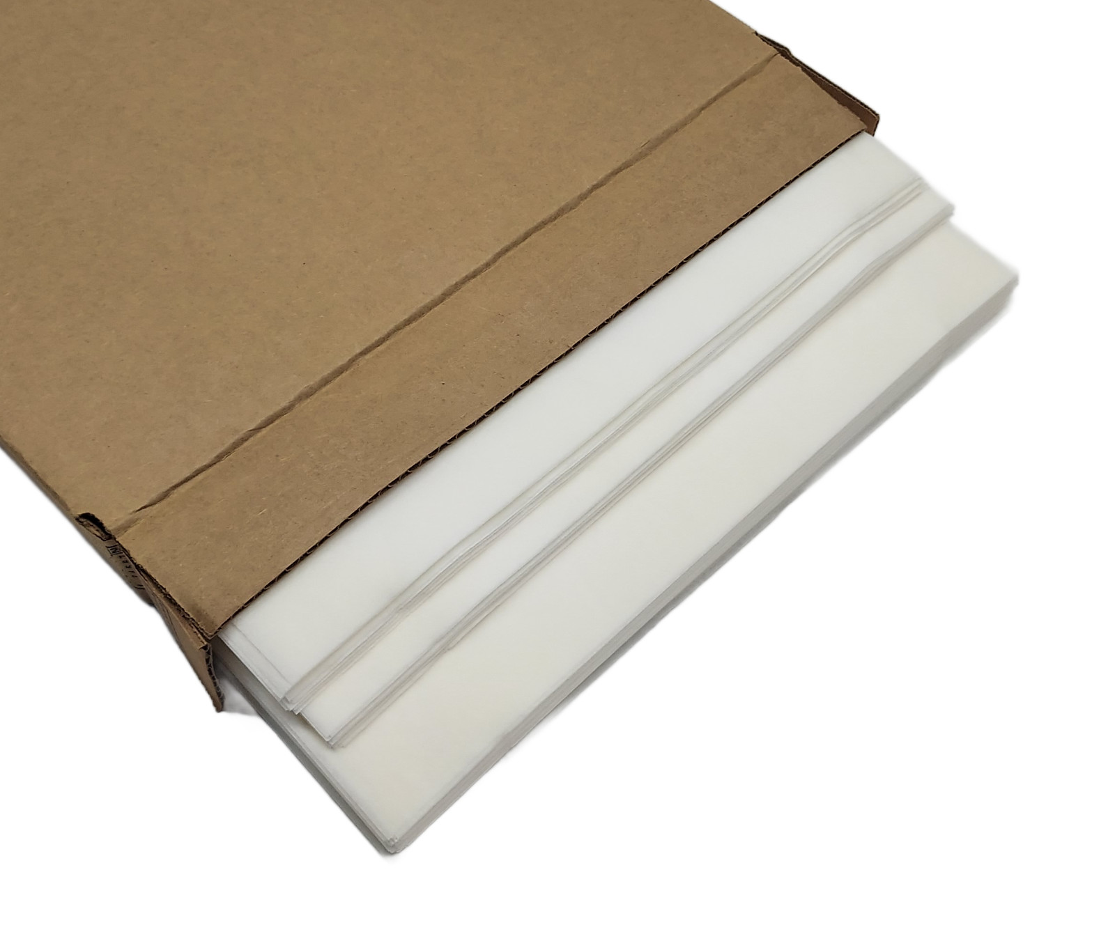100/Case Assure 190F1728 Flat Style Filter Paper 17-1/2" x 28"