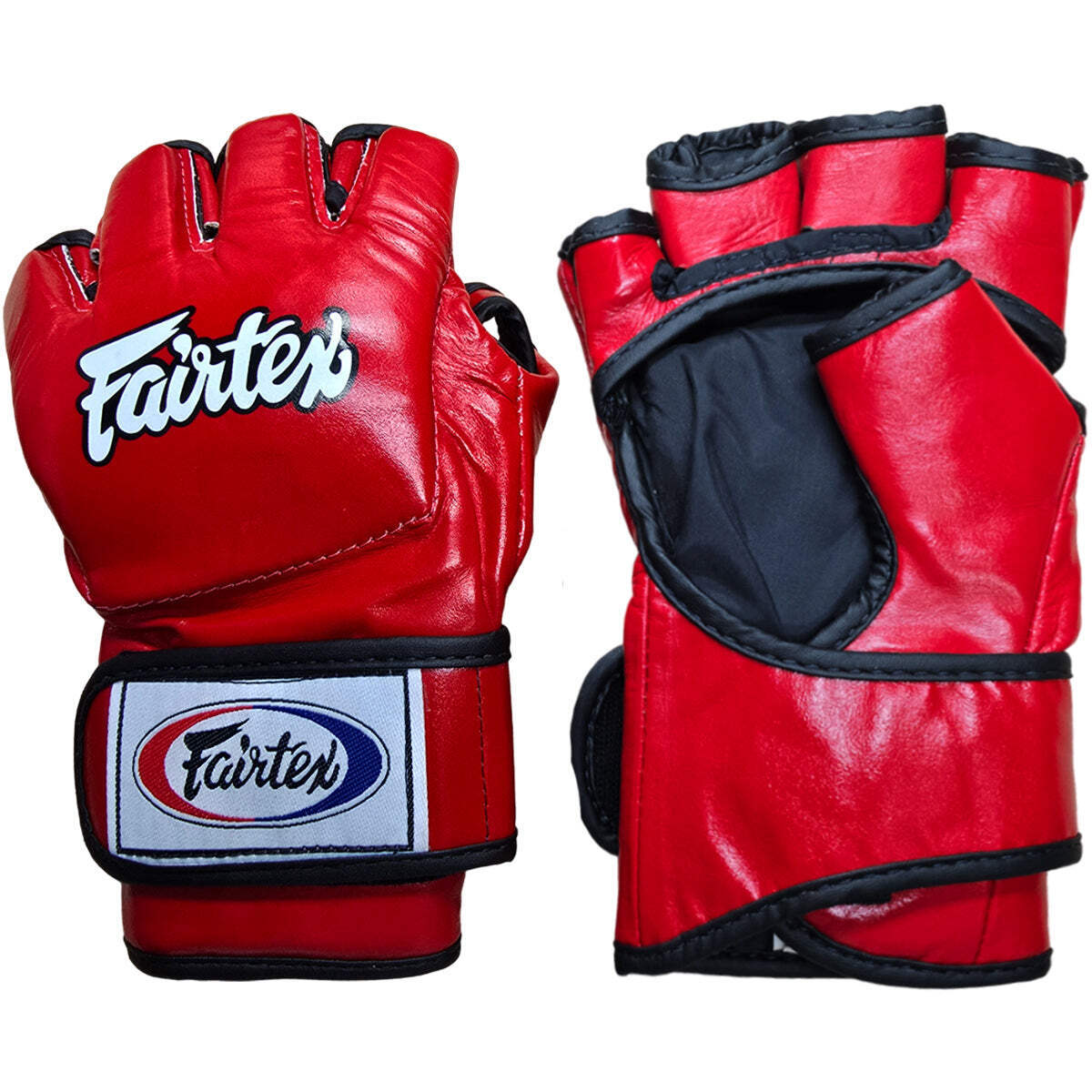 Gloves MMA Fairtex FGV13 Red (Leather)