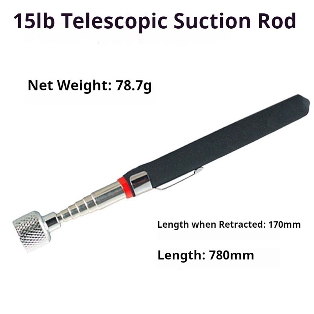 Sturdy Portable Durable Strong Powerful Telescopic Extended Magnetic Pick-Up Rod