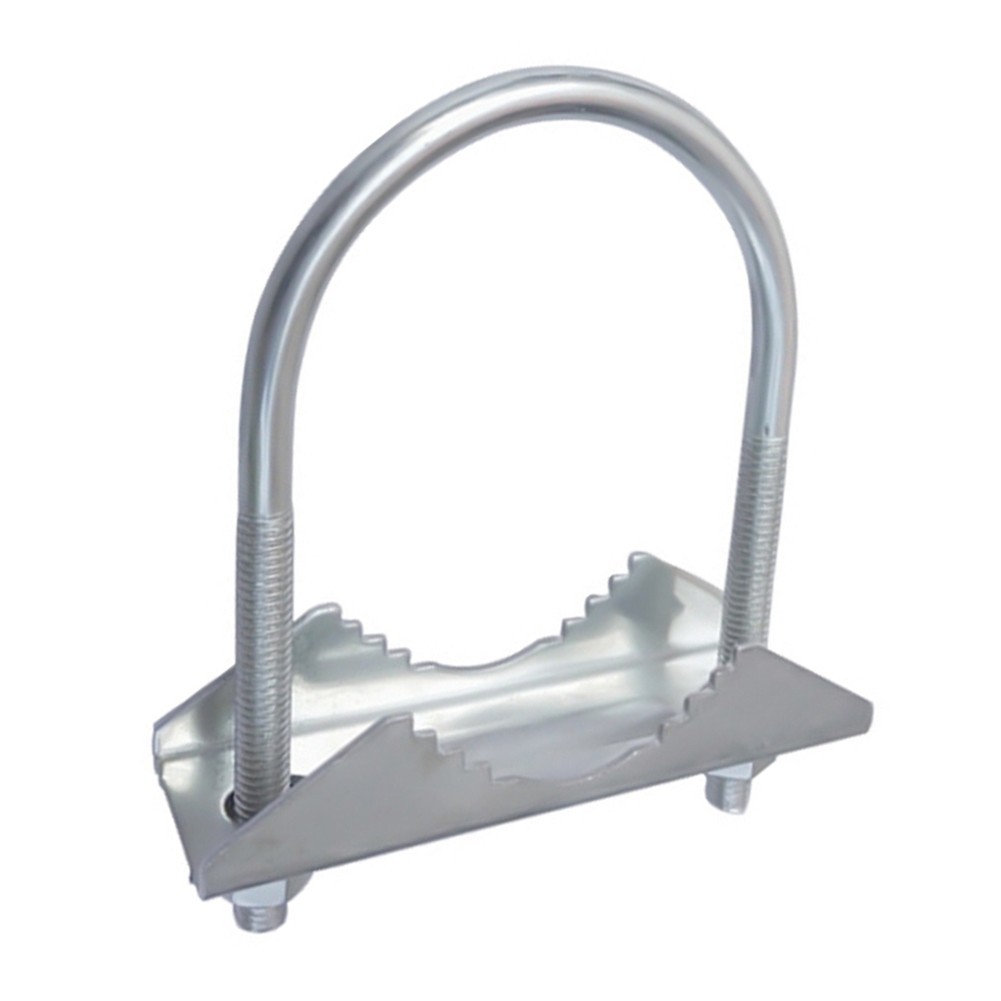 Heavy Duty Antenna Mounting Clamp with Adjustable Pipe Diameter for Mast Poles