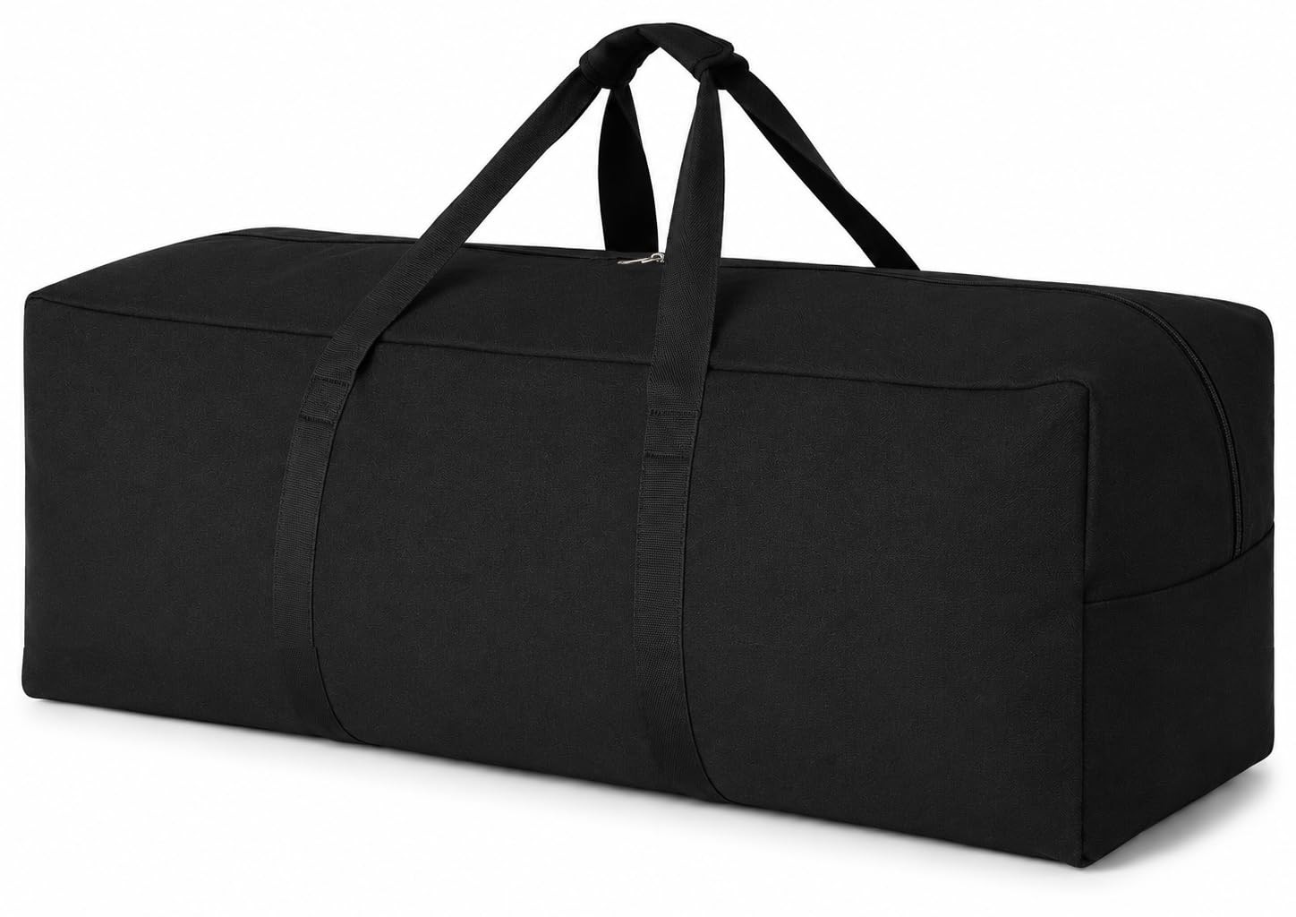 Canvas Travel Duffle Bag Heavy Duty, Sports Duffel Military Camping Tent Stor...