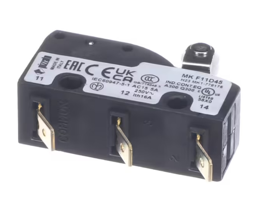 Electrolux Professional MK F11D45, H23 MK1-778176, Microswitch, Roller Lever