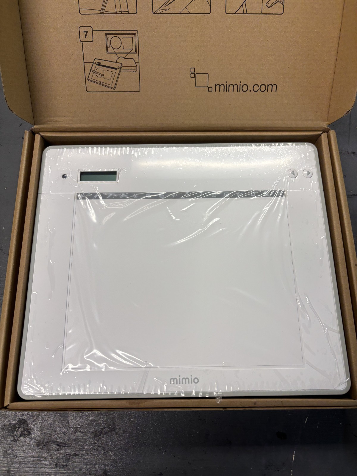 Mimio Pad Icd07 Wireless Interactive Graphic Pen Tablet With Cable And Pen