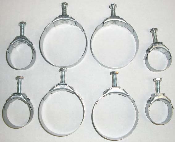 NEW 1973-75 Chevy Chevelle Radiator & Heater Hose Clamp Set (Small Block)
