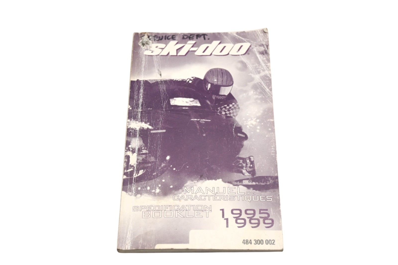 OEM Ski-Doo 484300002 1995 - 1999 Specification Booklet