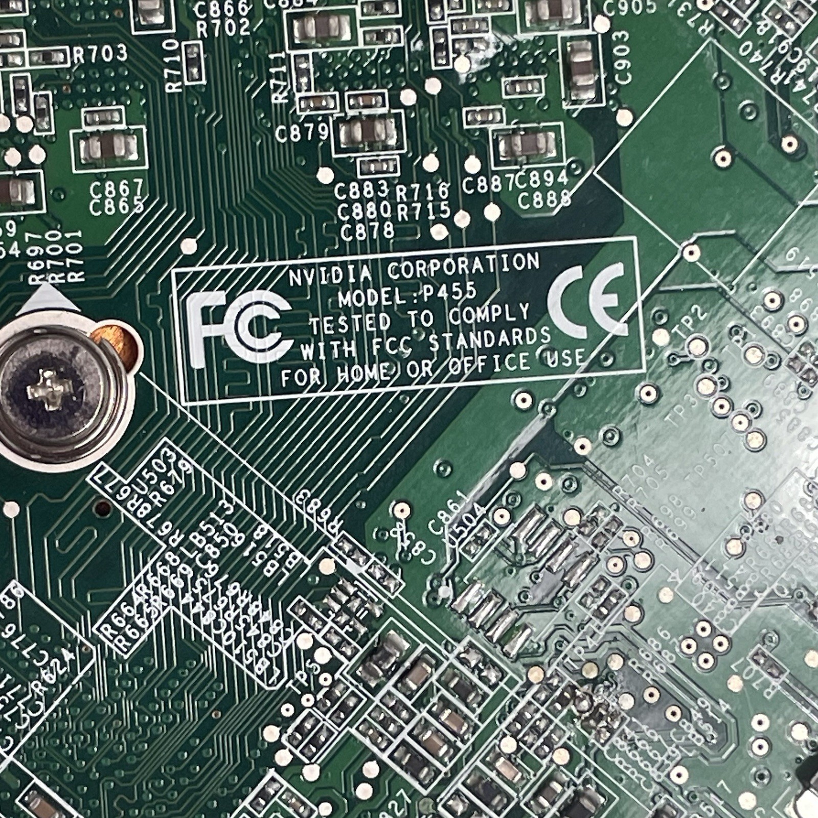 PCI-E express card NVIDIA Quadro 180-10455-000-A01 P455