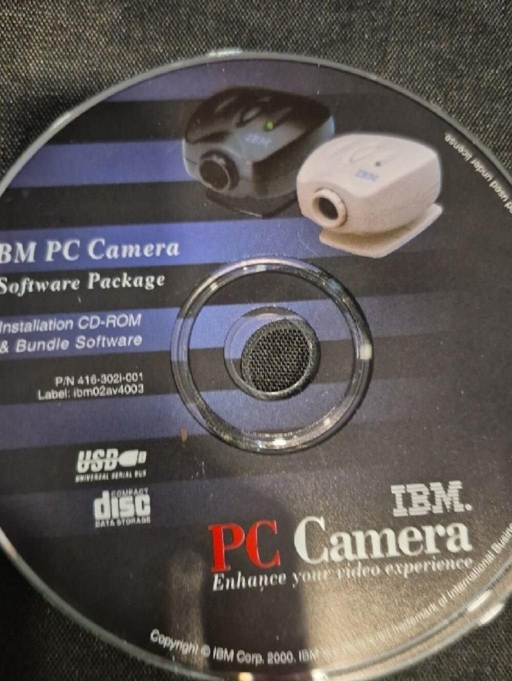 Vintage IBM PC Camera USB Webcam