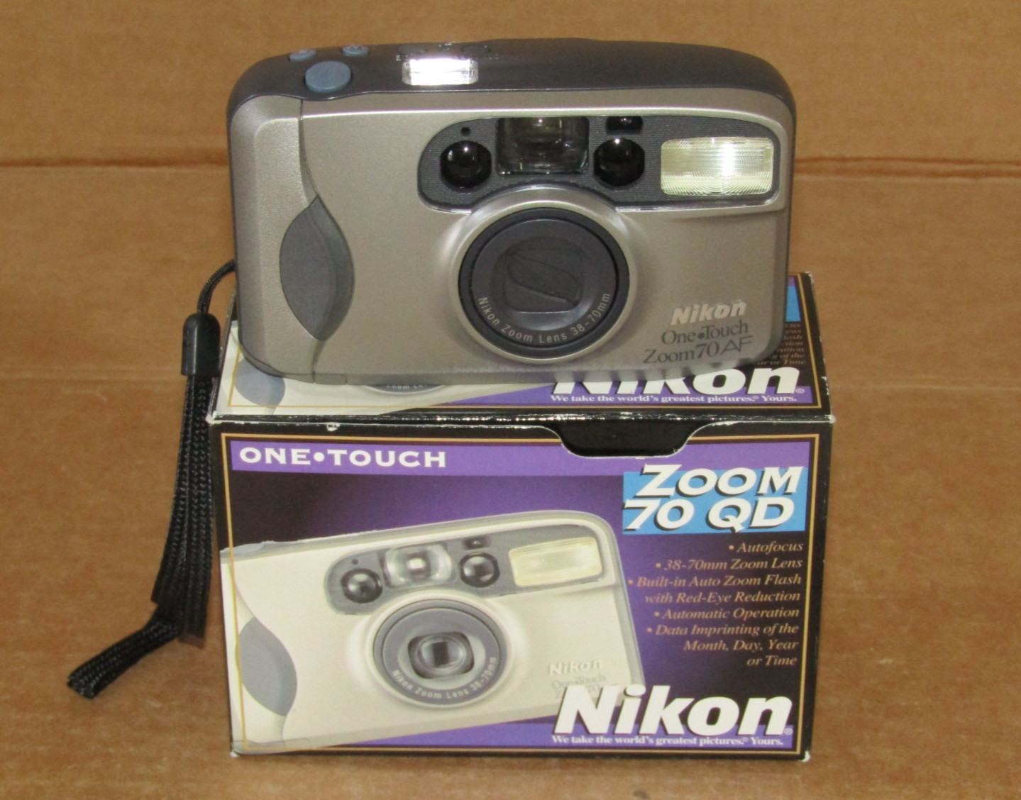 Nikon camera One Touch Zoom 70 QD (no battery)