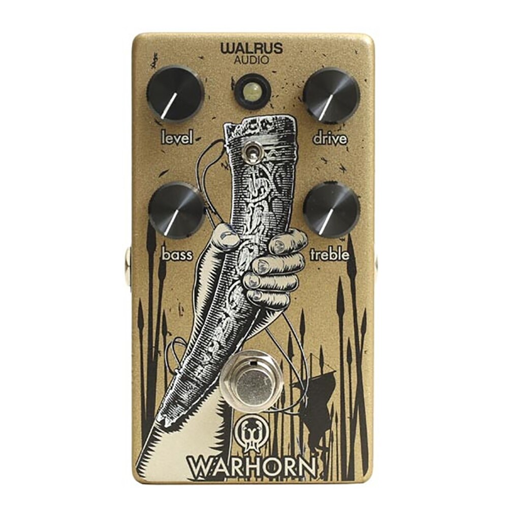 Walrus Audio Warhorn Mid-Range Transparent Overdrive Guitar Effects Pedal