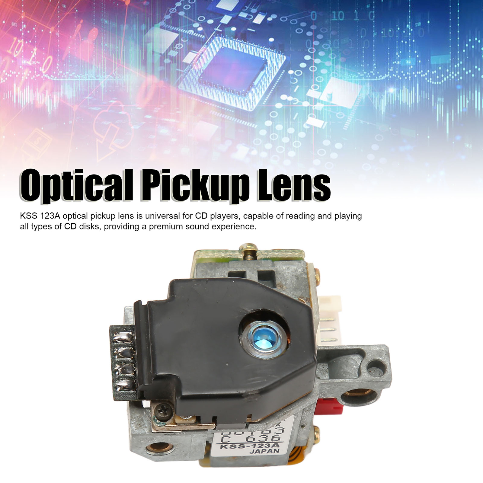 KSS 123A Lens Fast Accurate Reading Universal Replacement Optical Pick Fit
