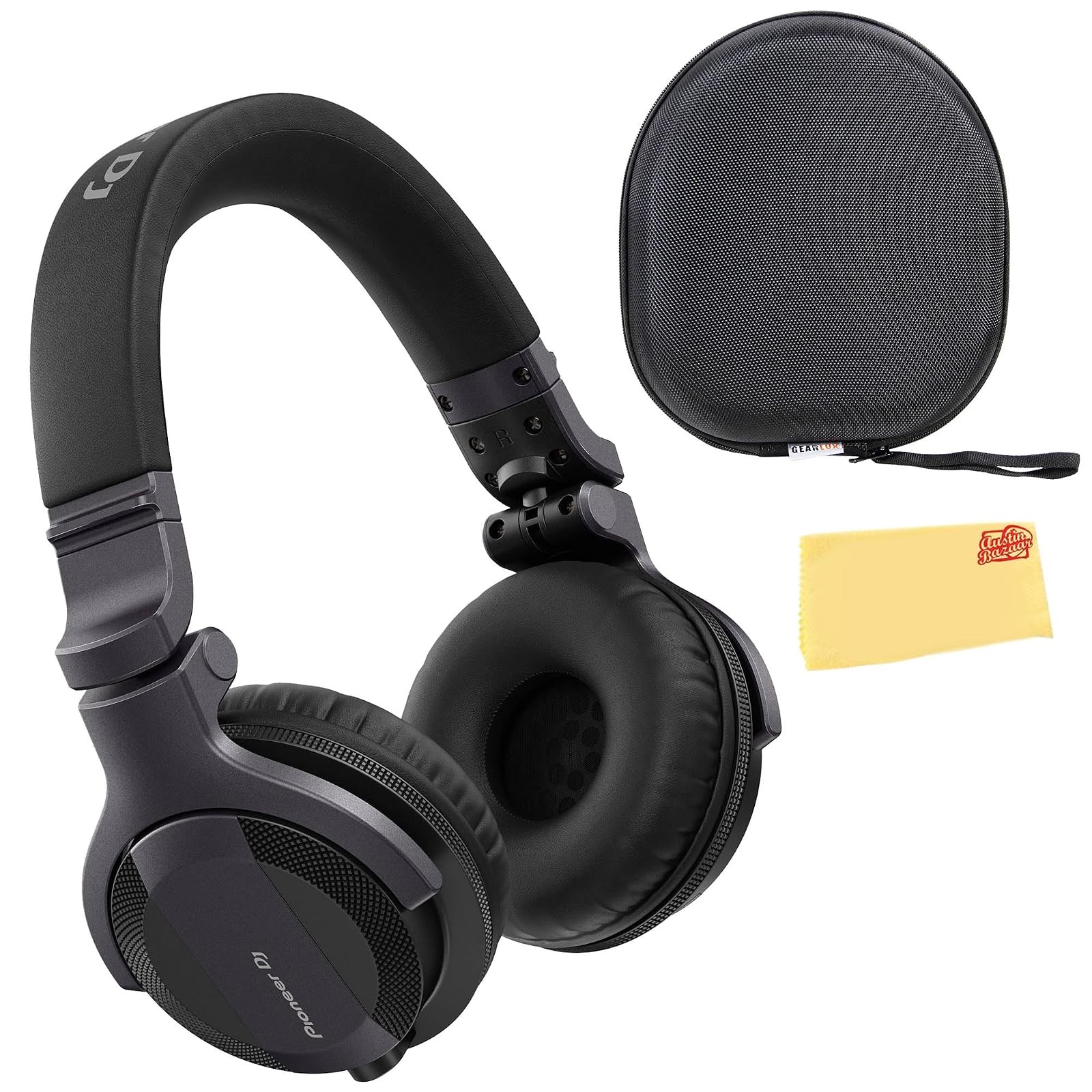 Pioneer DJ HDJ-CUE1 Headphones Bundle Black
