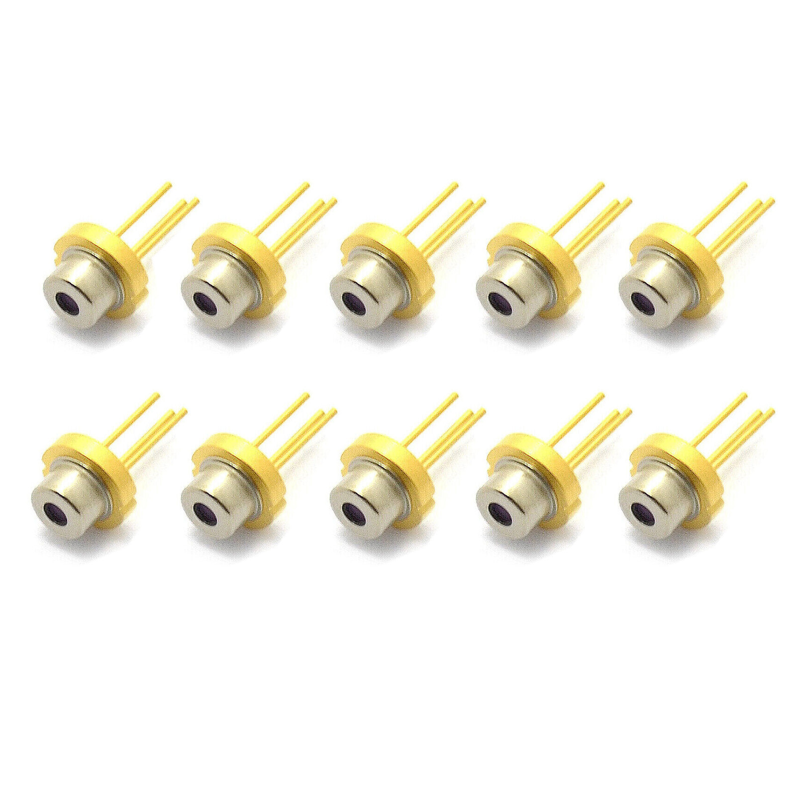 10pcs 780nm 80mW Sanyo IR Laser Diode 5.6mm H-pin TO-18 LD DL-7140-213