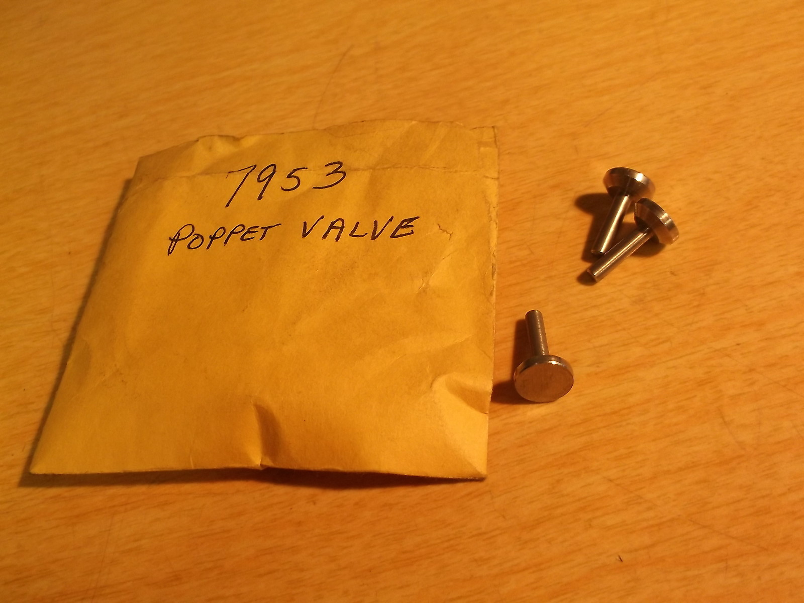 NEW Poppet Valve 7953, Lot of 3 Valves *FREE SHIPPING*