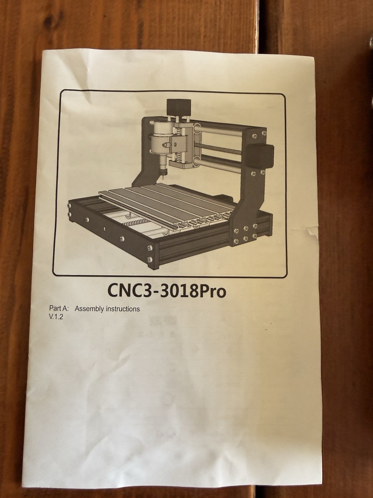 CNC3-3018 Pro Engraving Machine Cables, And Power Source Included.